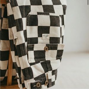 P&Co Checkerboard Fatigue Pants